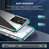 Samsung Galaxy S21 Ultra Crystal Clear Hybrid Plastic Case - Transparent