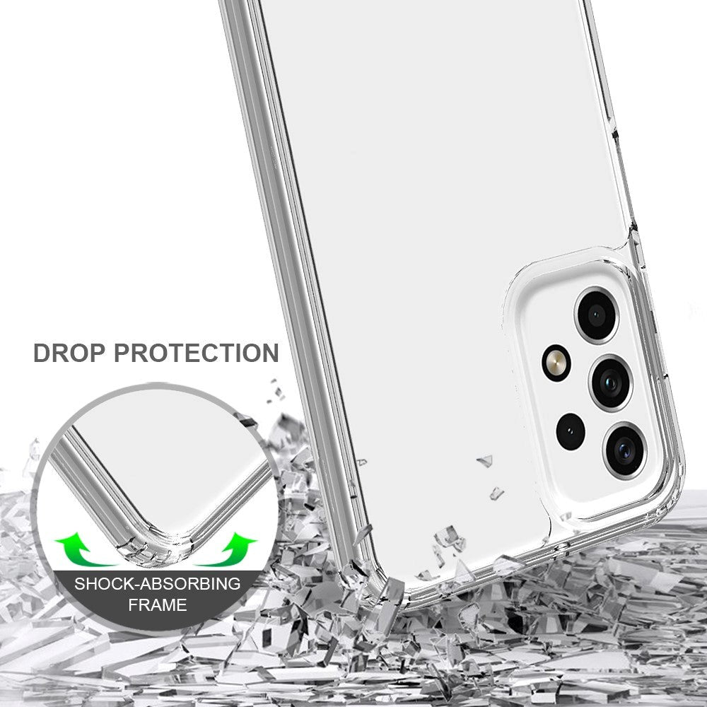 Samsung Galaxy A23 (5G) Acrylic Hybrid Bumper Case - Transparent