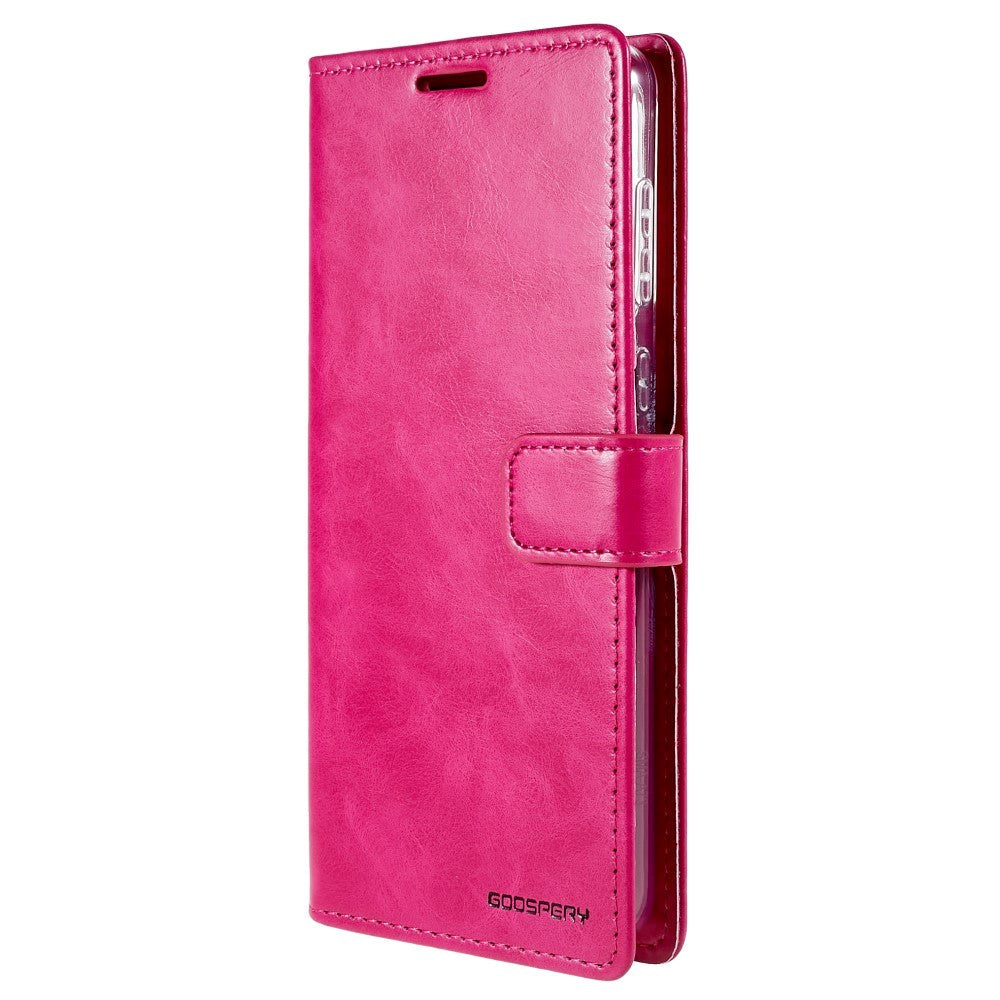 Samsung Galaxy A73 (5G) GOOSPERY Blue Moon Leather Wallet Case - Pink