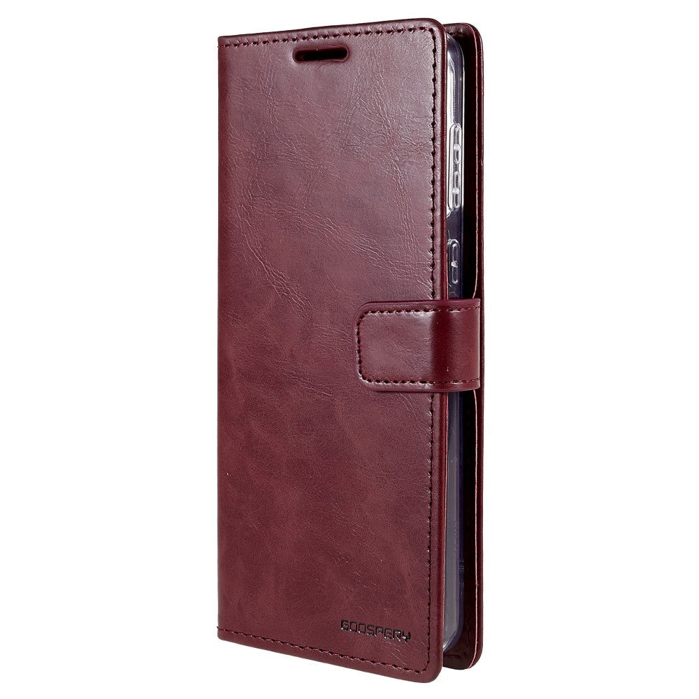 Samsung Galaxy A73 (5G) GOOSPERY Blue Moon Leather Wallet Case - Brown