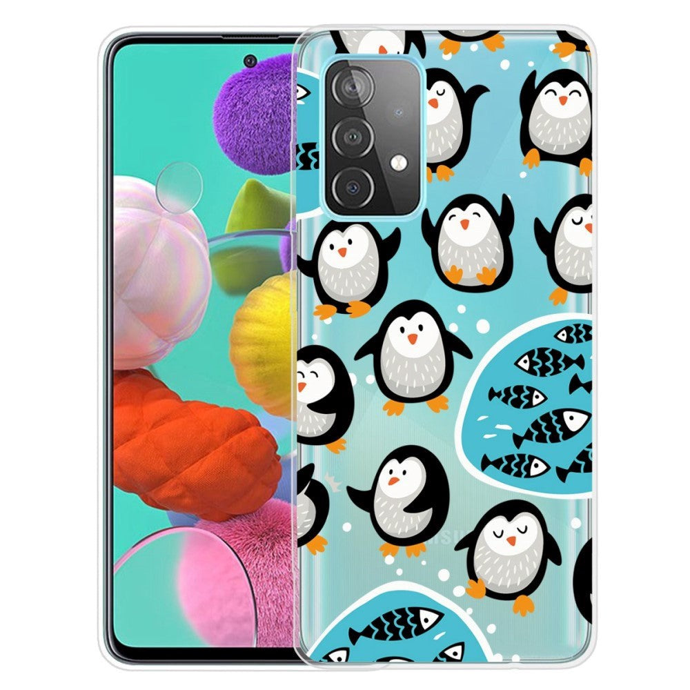 Samsung Galaxy A23 / A23 (5G) Flexible Cover in TPU Plastic - Penguin