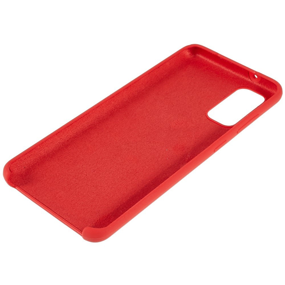 EIDERWOOD Samsung Galaxy S20 Lined Silicone Case - Red