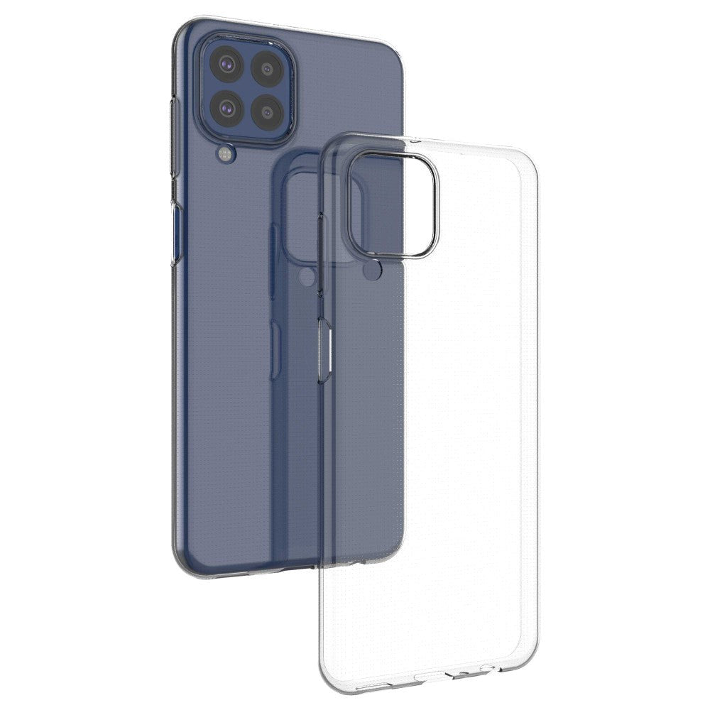 Samsung Galaxy M33 Flexible Plastic Case - Transparent