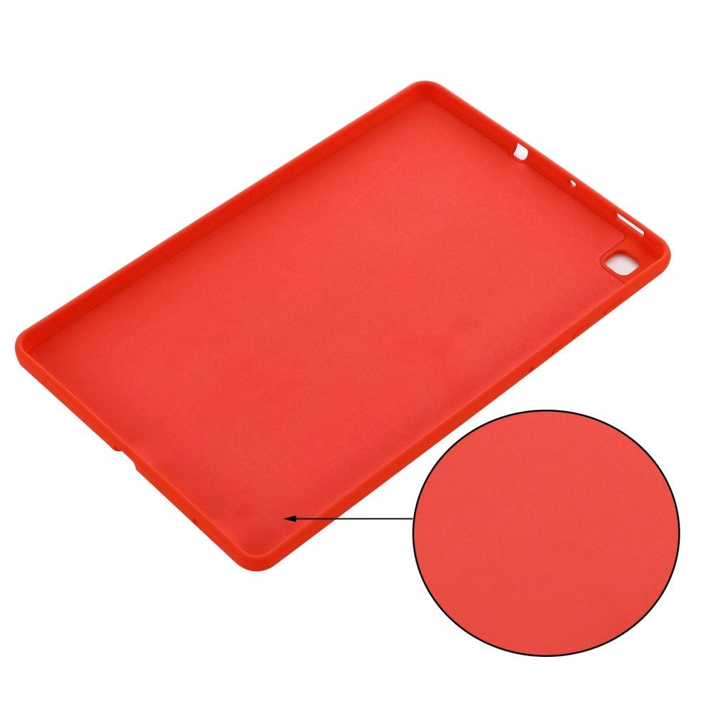 Samsung Galaxy Tab S6 Lite Liquid Silicone Shockproof Case - Red