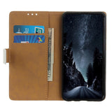 Sony Xperia L4 Leather Wallet Case - Flowers Wood Blue