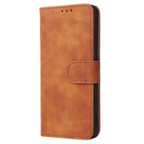 Sony Xperia 10 IV Soft Artificial Leather Wallet Case - Brown