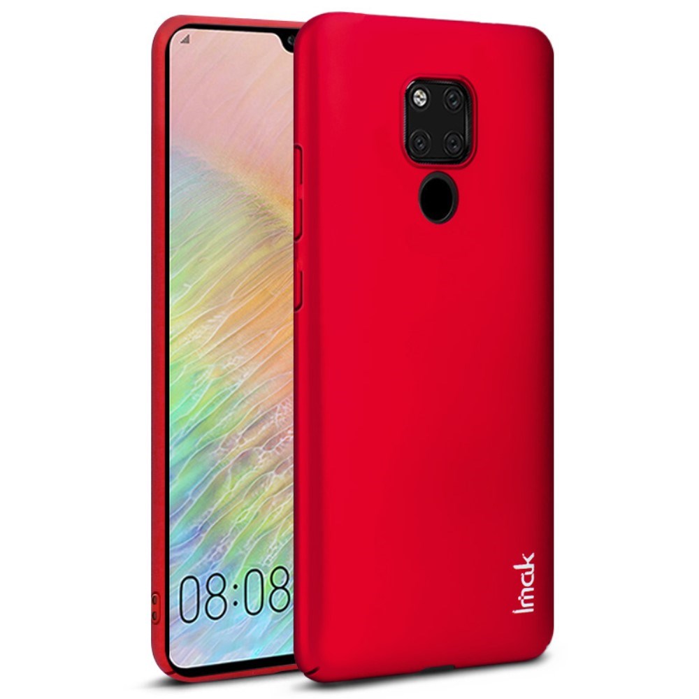 Huawei Mate 20 X IMAK Plastic Case + Protective Film Red