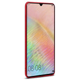 Huawei Mate 20 X IMAK Plastic Case + Protective Film Red