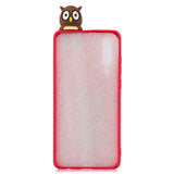 Huawei P30 Flexible Plastic Case 3D - Owl