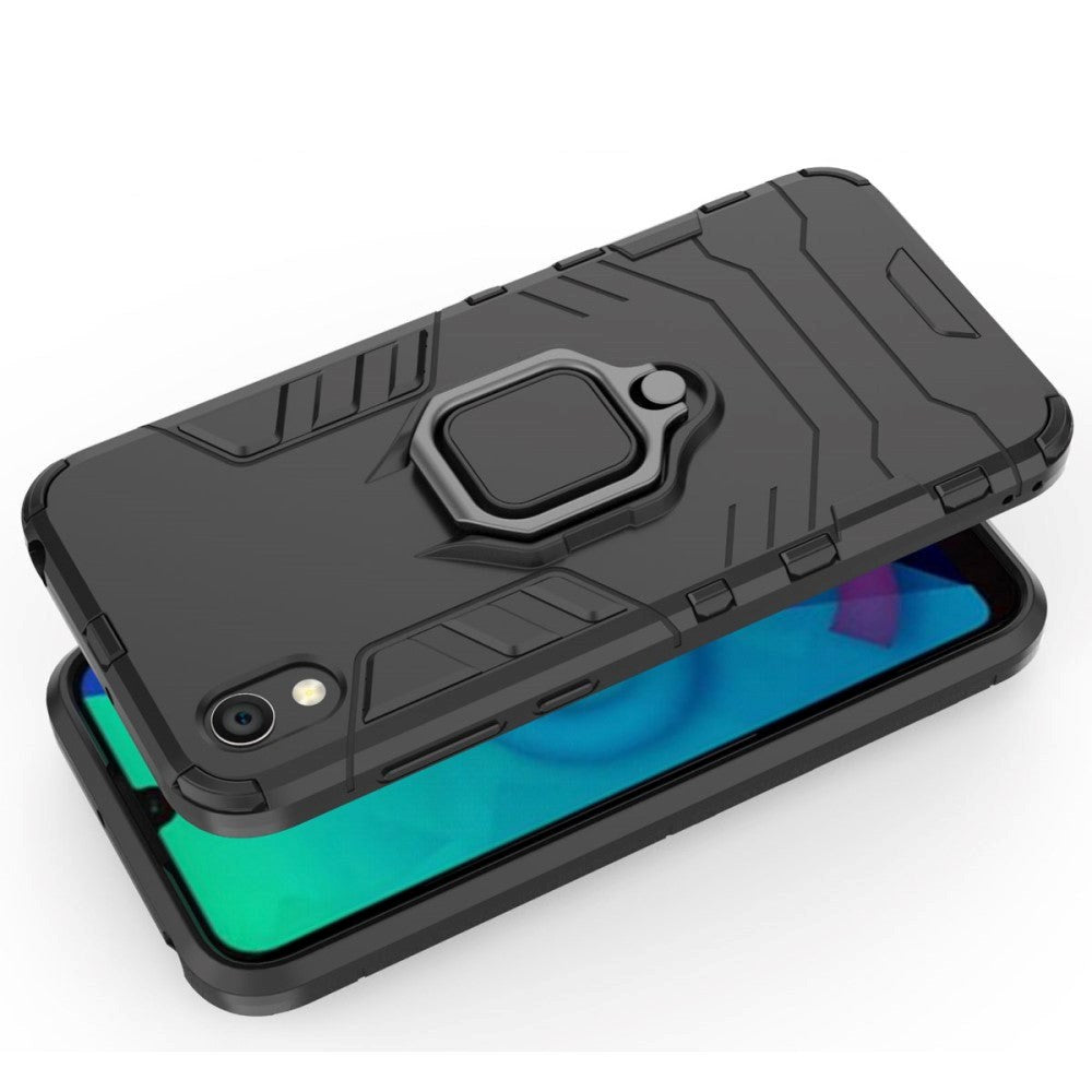 Huawei Y5 (2019) Tough Case w. Magnetic Kickstand Black