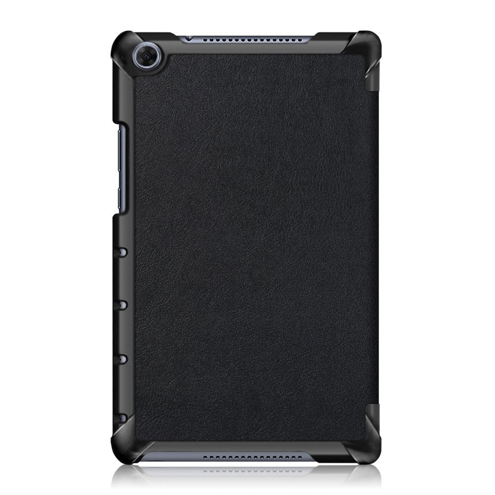 Huawei MediaPad M5 Lite 8 Tri-Fold Leather Case Black