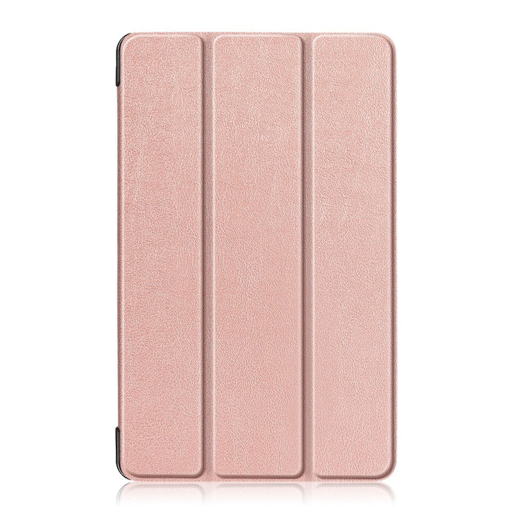 Huawei MediaPad M5 Lite 8 Tri-Fold Leather Case Rose Gold