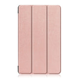 Huawei MediaPad M5 Lite 8 Tri-Fold Leather Case Rose Gold