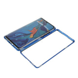 Huawei P30 Pro 360⁰ Magnetic Case w. Glass Back & Front - Blue