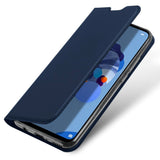 Huawei Mate 30 Lite DUX DUCIS Skin Pro Series Thin Wallet Blue