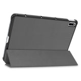 Huawei MatePad 10.4 Tri-Fold Leather Case V2 - Grey