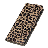 Huawei Honor 9X Lite Shiny Leather Case w. Leopard wallet