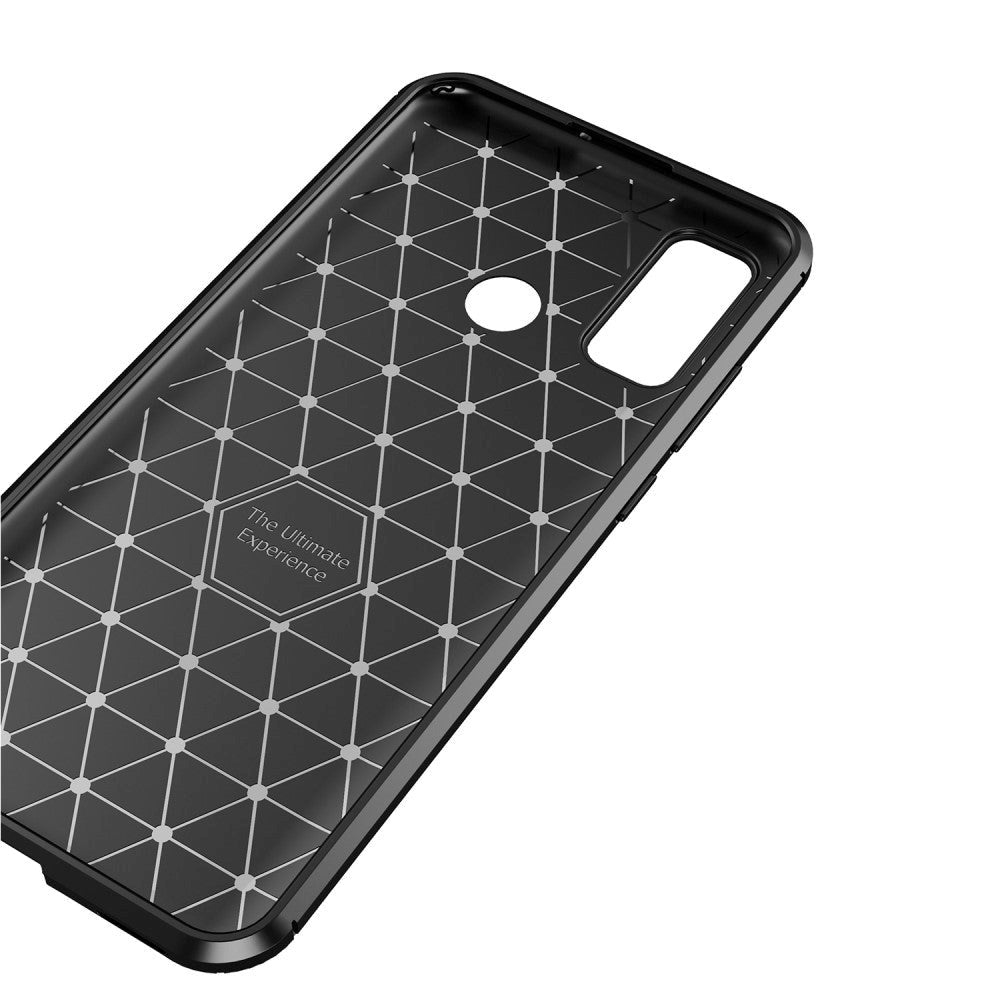 Huawei P Smart (2020) Carbon Fiber Case - Black