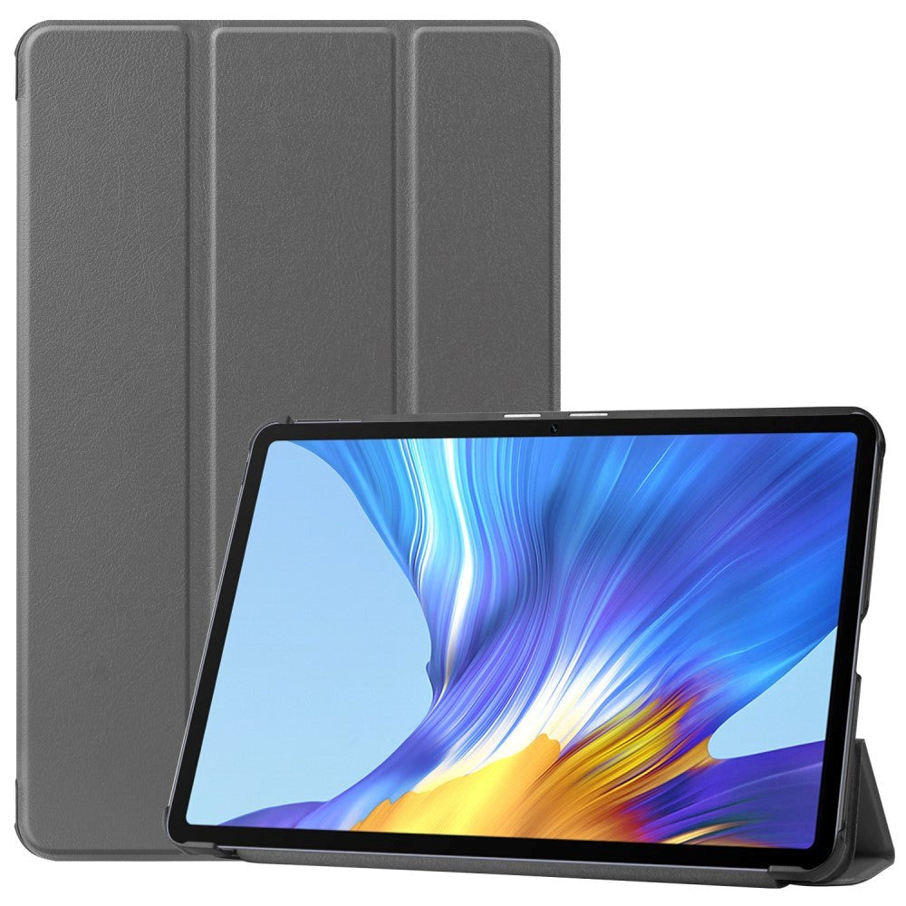 Huawei MatePad 10.4 Tri-Fold Leather Case - Grey