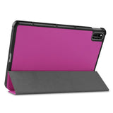 Huawei MatePad 10.4 Tri-Fold Leather Case - Purple