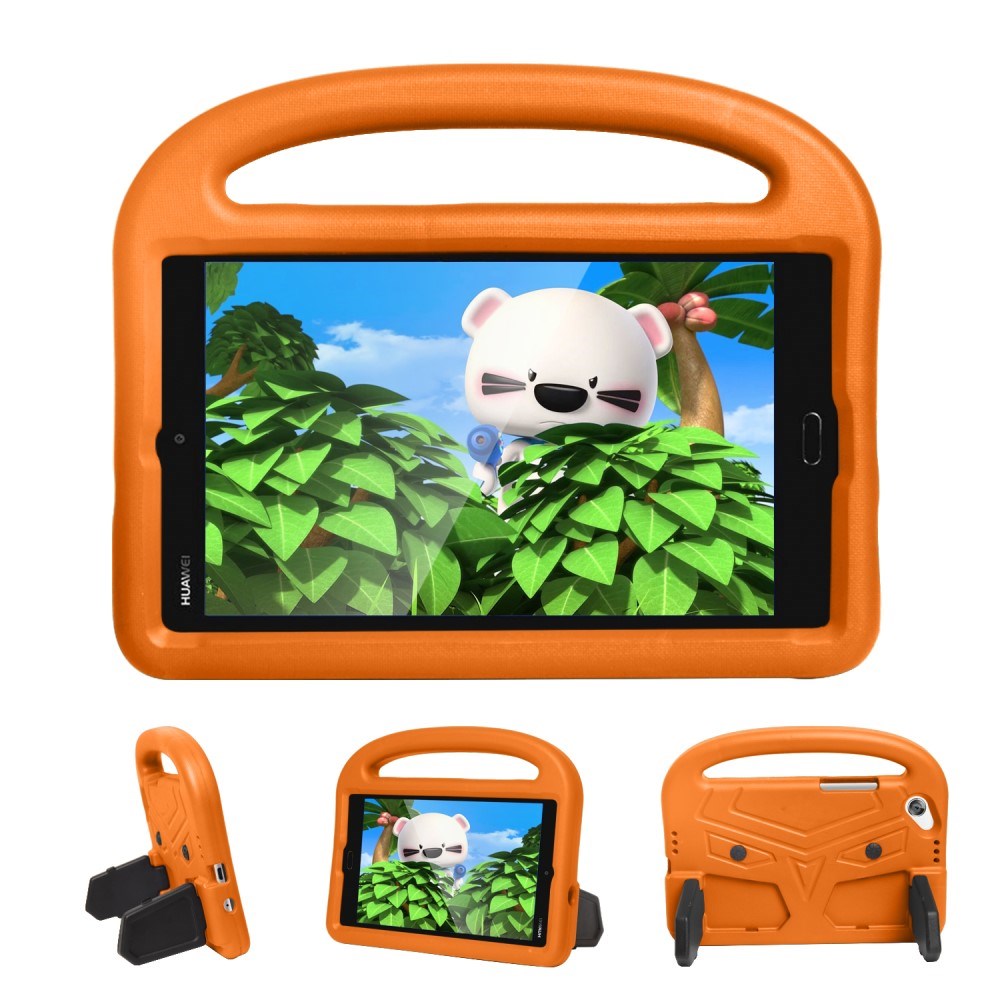 Huawei MediaPad M3 8.4" Kids Case - Sparrow Kickstand Case - Orange