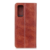 Huawei P Smart (2021) Modern Neutral Leather Wallet Case - Brown