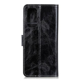 Huawei P Smart 2021 Shiny Leather Wallet Case - Black