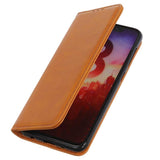 Huawei P Smart (2021) Modern Leather Wallet Case - Brown