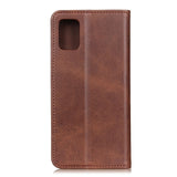 Huawei P Smart (2021) Modern Leather Wallet Case - Coffee