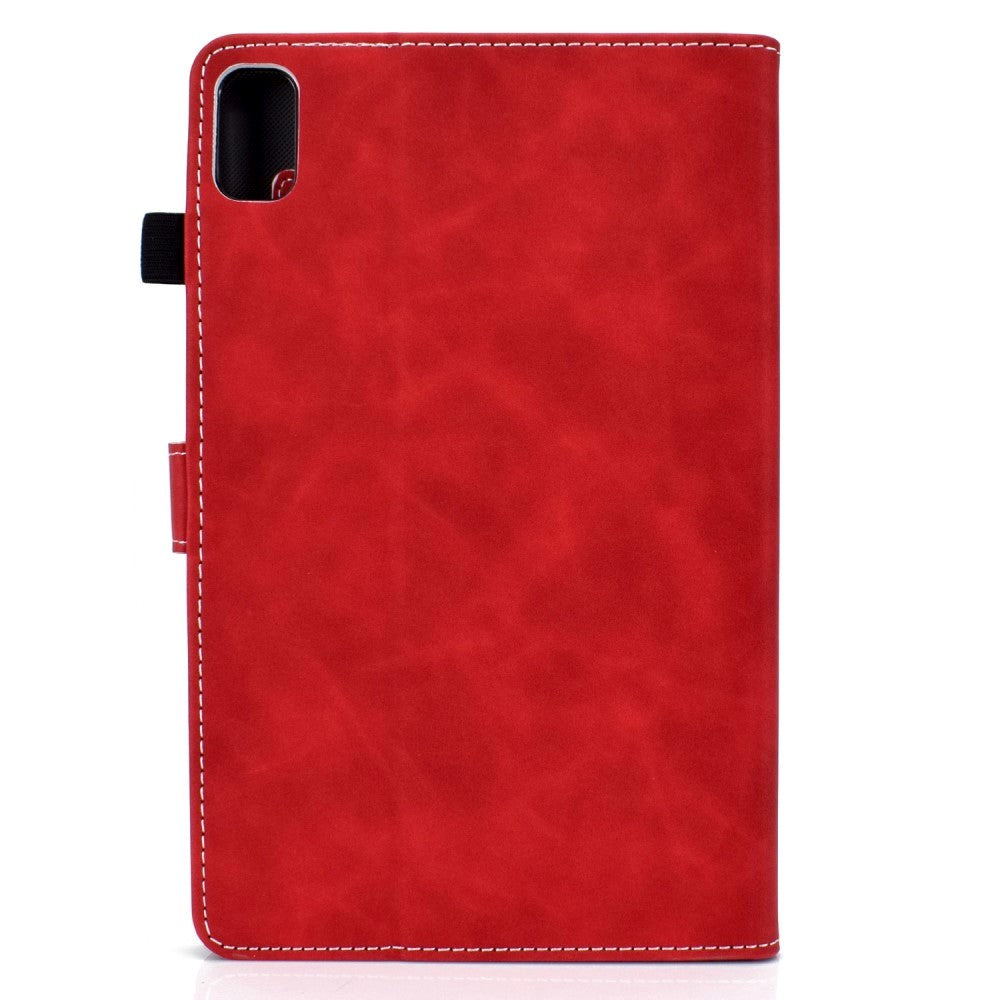 Huawei MatePad 10.4" Soft Leather Case w. Stand & Card Holder - Red