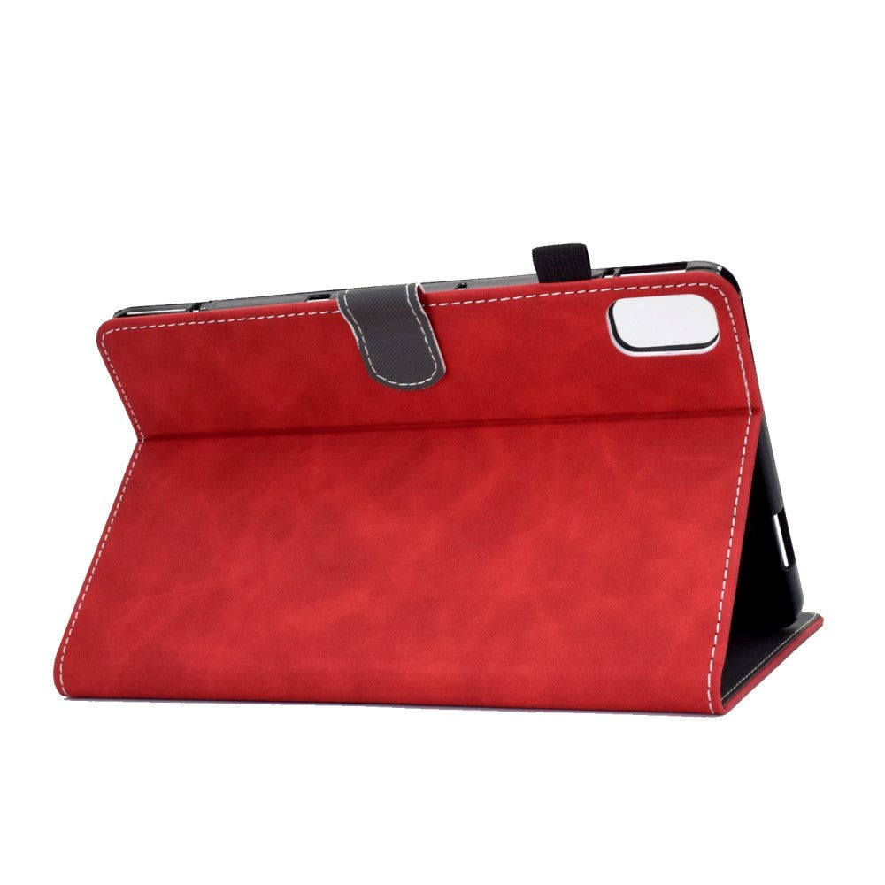 Huawei MatePad 10.4" Soft Leather Case w. Stand & Card Holder - Red