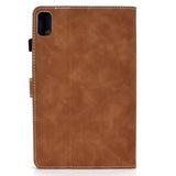 Huawei MatePad 10.4" Soft Leather Case w. Stand & Card Holder - Brown