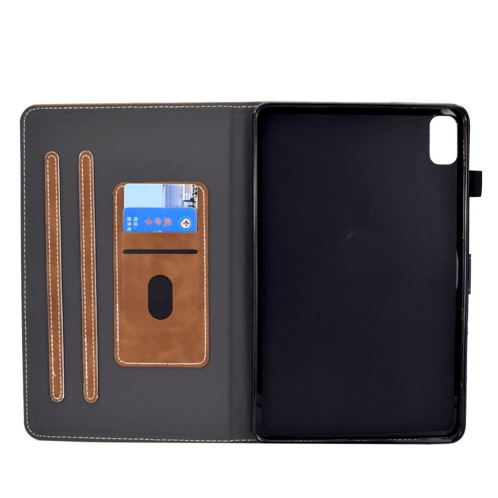 Huawei MatePad 10.4" Soft Leather Case w. Stand & Card Holder - Brown