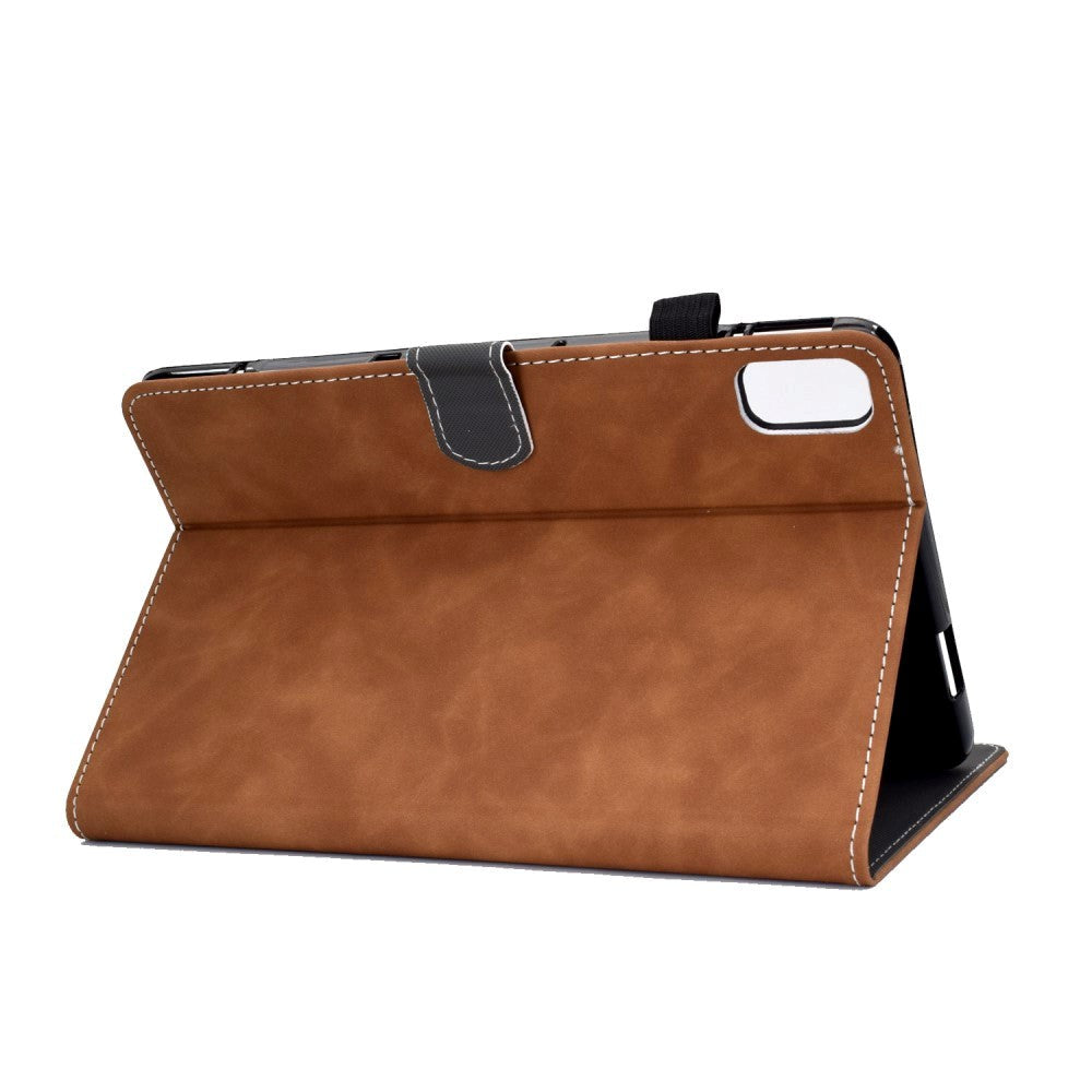 Huawei MatePad 10.4" Soft Leather Case w. Stand & Card Holder - Brown