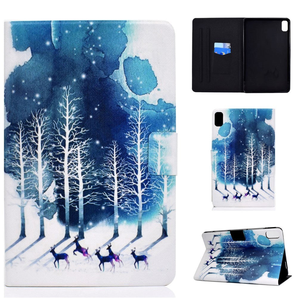 Huawei MatePad 10.4" Case w. Stand & Card Holder - Winter Trees