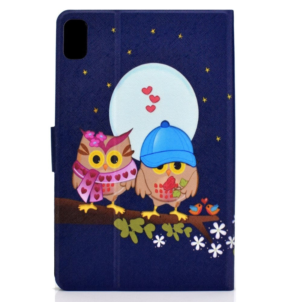 Huawei MatePad 10.4" Case with Stand Function & Card Holder - Owl family