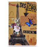 Huawei MatePad 10.4" Case w. Stand & Card Holder - Eiffel Tower