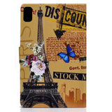 Huawei MatePad 10.4" Case w. Stand & Card Holder - Eiffel Tower