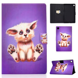 Huawei MatePad T10 / T10s Case w. Stand & Card Holder - Small Cat