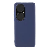 Huawei P50 Pro Flexible Matte Plastic Case - Blue