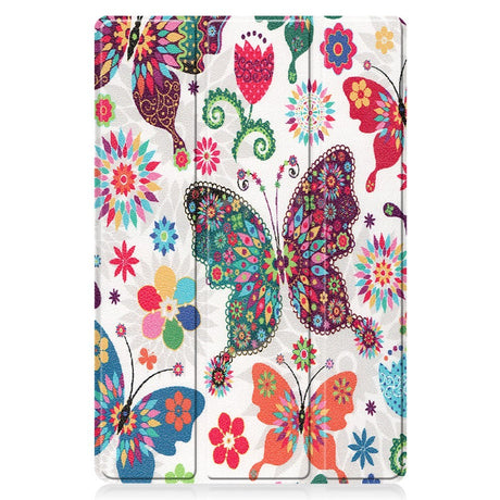 Huawei MatePad 11 Tri-fold Flip Case with Sleep Function - Butterflies