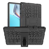 Huawei MatePad 11 Tough Case w. Tire Design & Stand Mode - Black