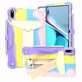 Huawei MatePad 11 Tough Case w. Kickstand & Pen Holder - Pastel Colors