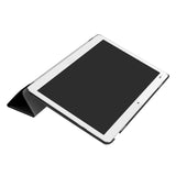 Huawei MediaPad M3 Lite 10 Case - Tri-Fold Leather Case Black