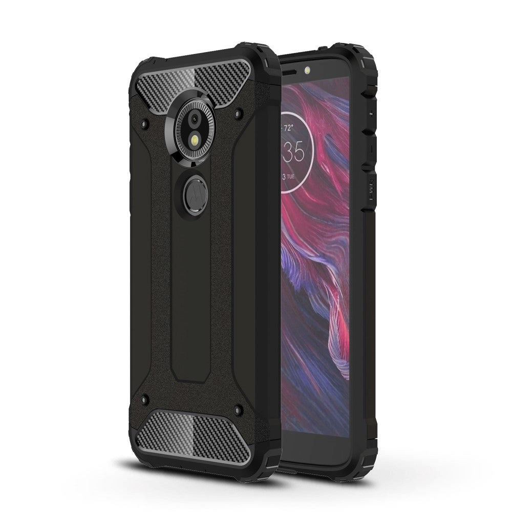 Motorola Moto G6 Play / Moto E5 Armor Guard Hard Case Black
