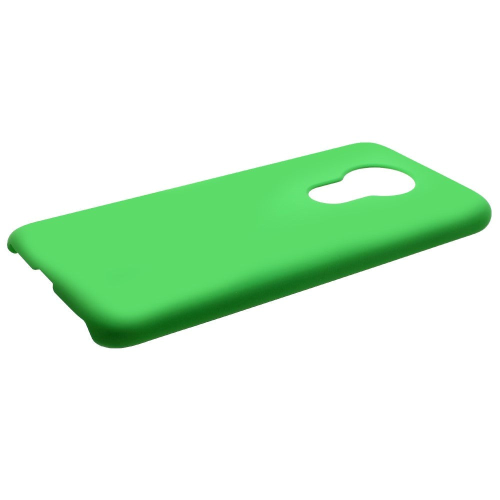 Motorola Moto G7 Power Rubberized Plastic Case Green