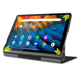 Lenovo Yoga Smart Tab 10.1" Leather Case with Stand Function - Black