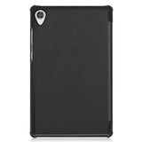 Lenovo Tab M8 (2nd Gen.) 8" PU Leather Flip Case w. Stand - Black