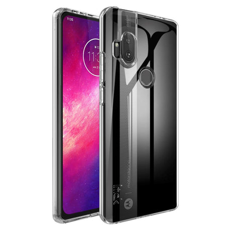 Motorola One Hyper IMAK UX-6 Series Flexible Plastic Case - Transparent