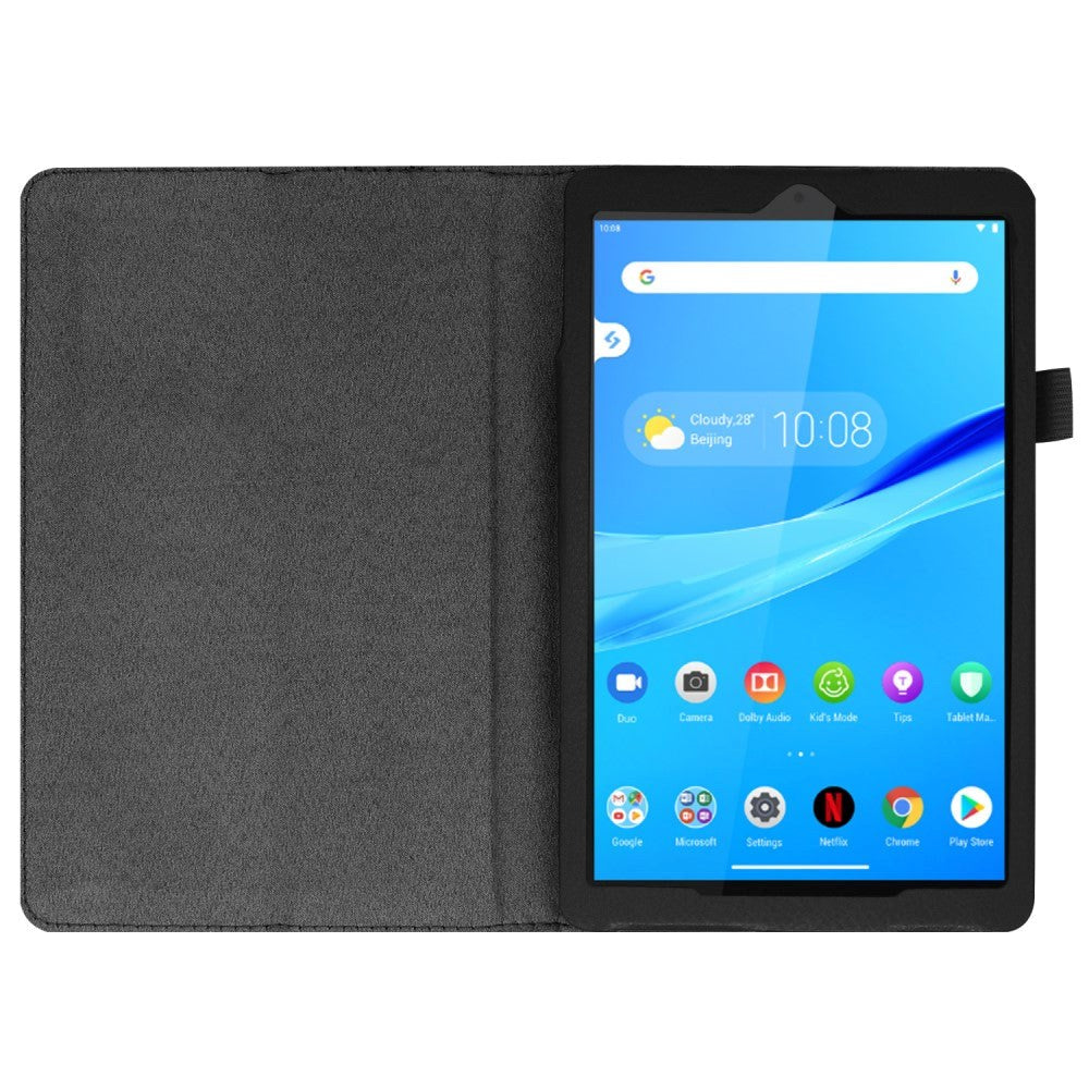 Lenovo Tab M8 (2nd Gen.) 8" Litchi Leather Case with Stand Function & Magnetic Lock - Black